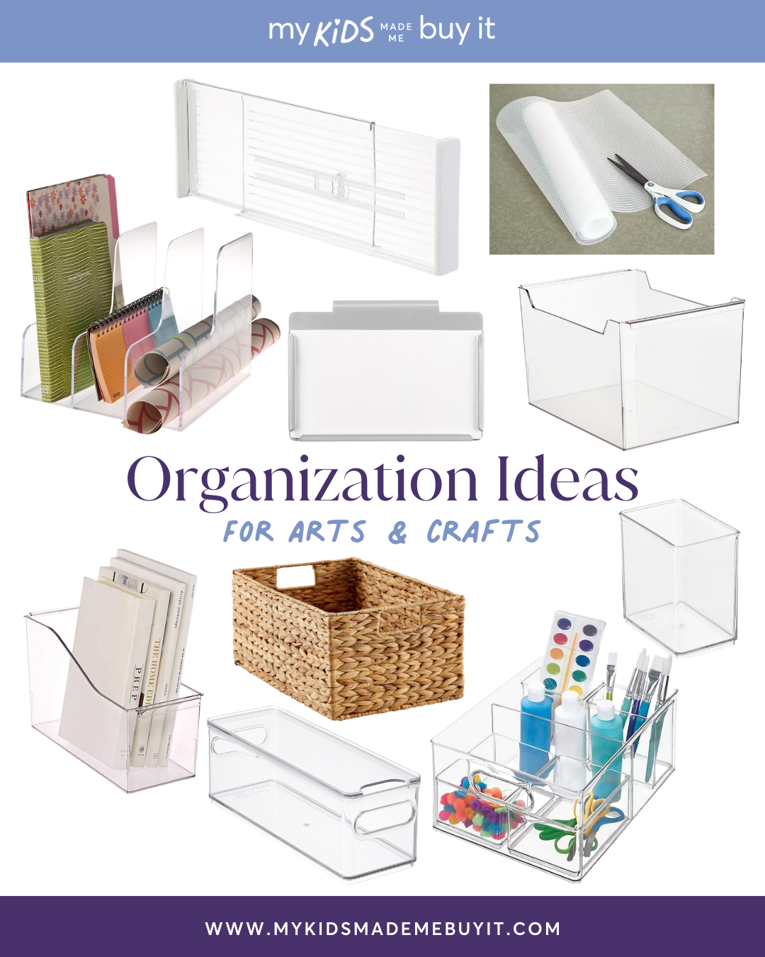 Organization Ideas for Arts & Crafts