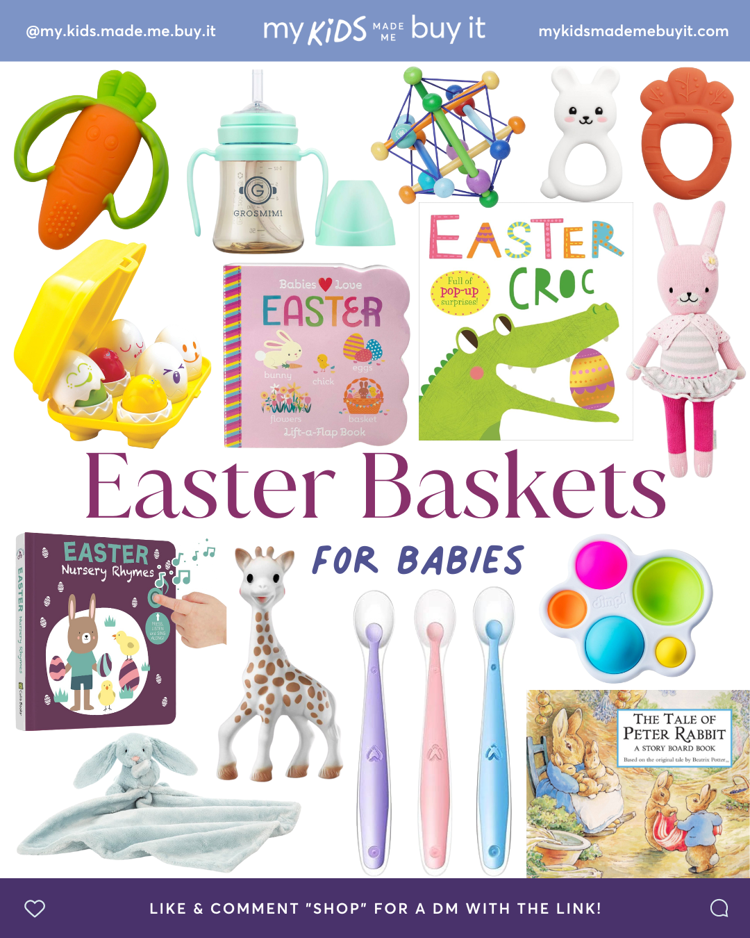 Easter Baskets for Babies