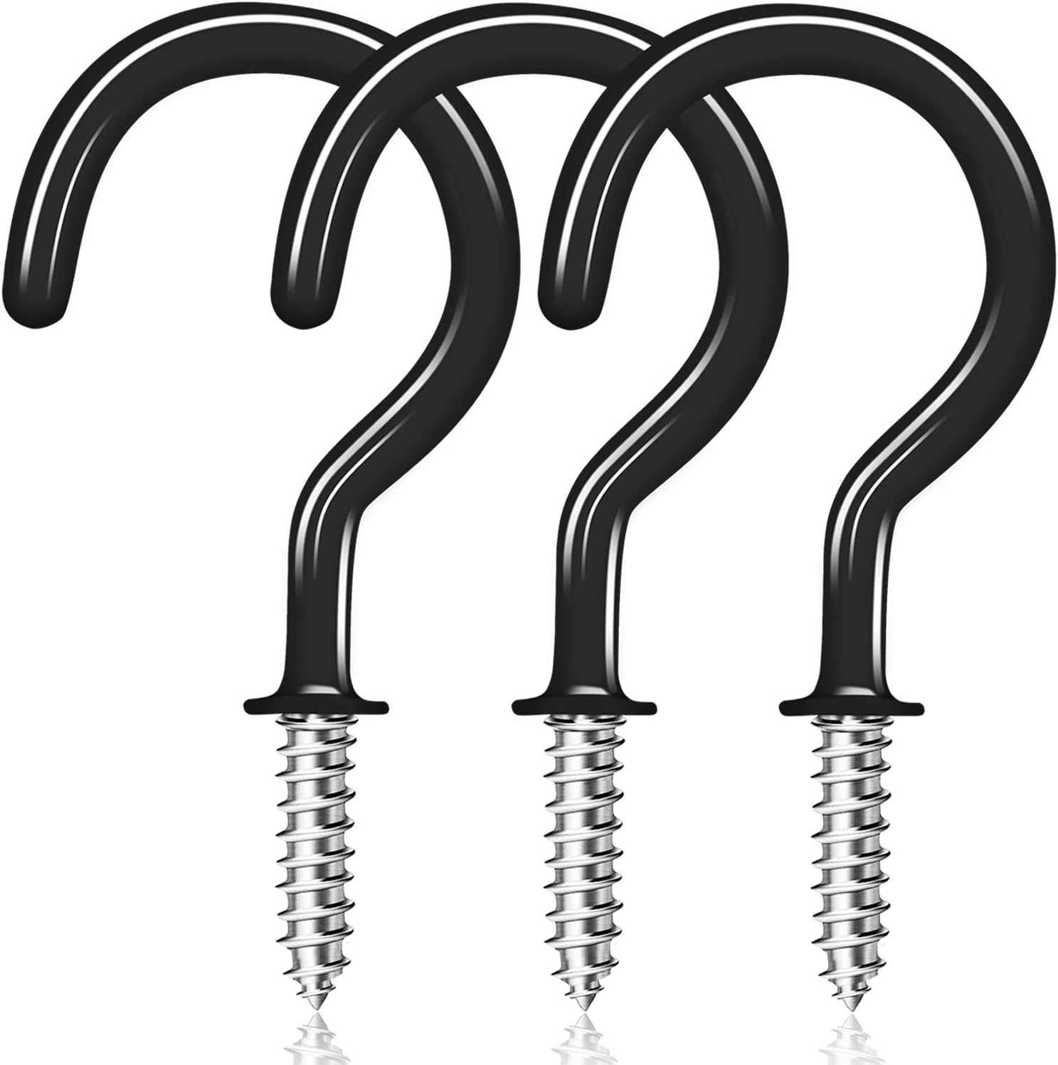 2 Inch Vinyl Coated Screw-in Hooks