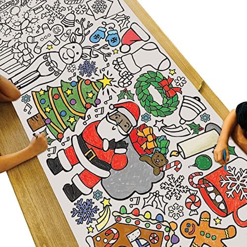 Tiny Expressions Giant Christmas Coloring Poster