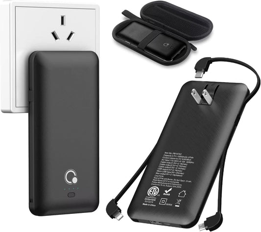 Portable Charger & Power Bank (Black)