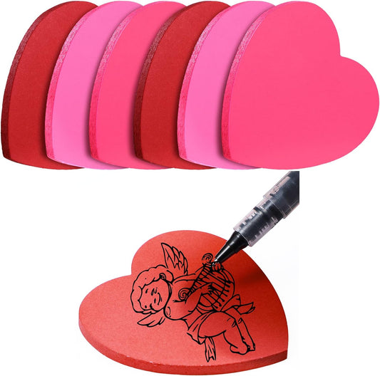 Heart Shape Sticky Notes