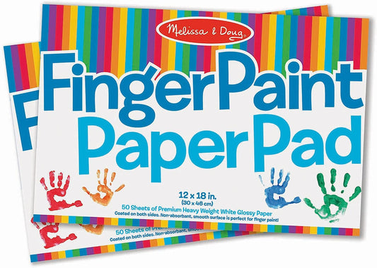 Melissa & Doug Finger Paint Paper Pad