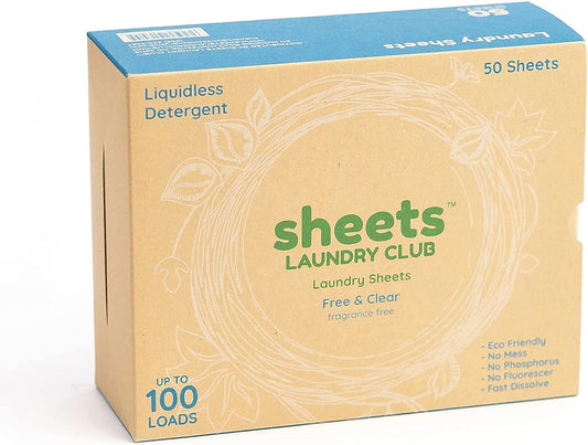 Sheets Laundry Club Detergent Sheets