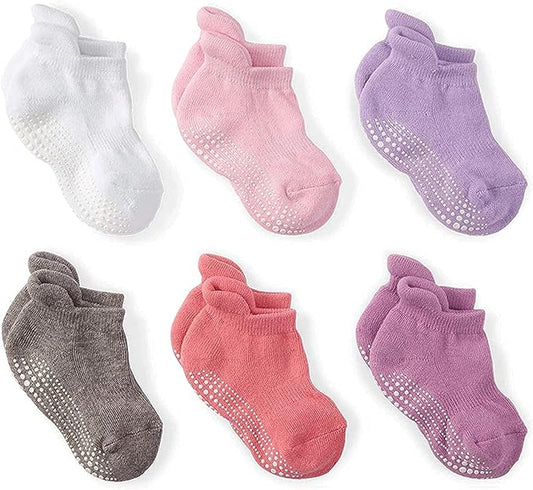 LA ACTIVE Ankle Grip Baby Socks