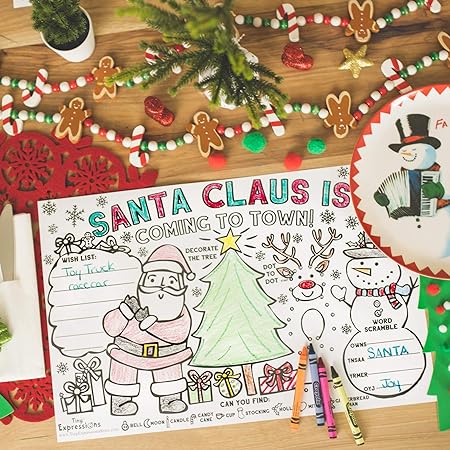 Tiny Expressions – Christmas Placemats