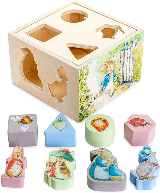 Peter Rabbit Wooden Shape Sorter