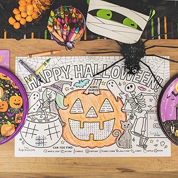 Tiny Expressions – Halloween Placemats