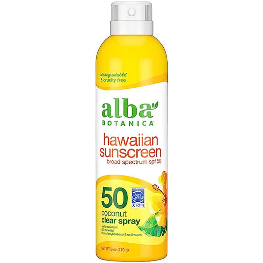 Alba Botanica Sunscreen SPF 50 Spray