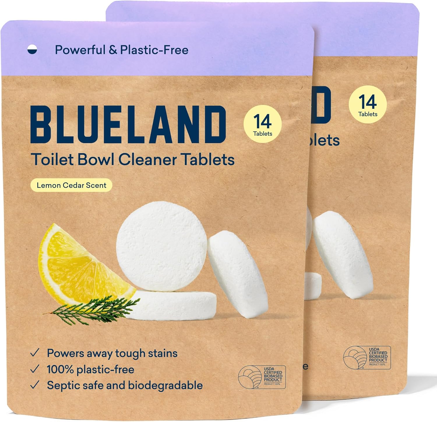 BLUELAND Toilet Bowl Cleaner Tablets