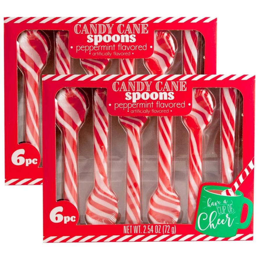 Candy Cane Spoons