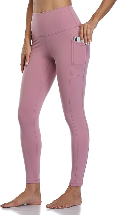 Colorfulkoala Women's High Waisted Yoga Pants 7/8 Length Leggings with Pockets