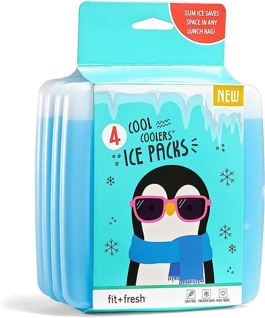 Fit & Fresh - Cool Coolers Slim Ice Packs