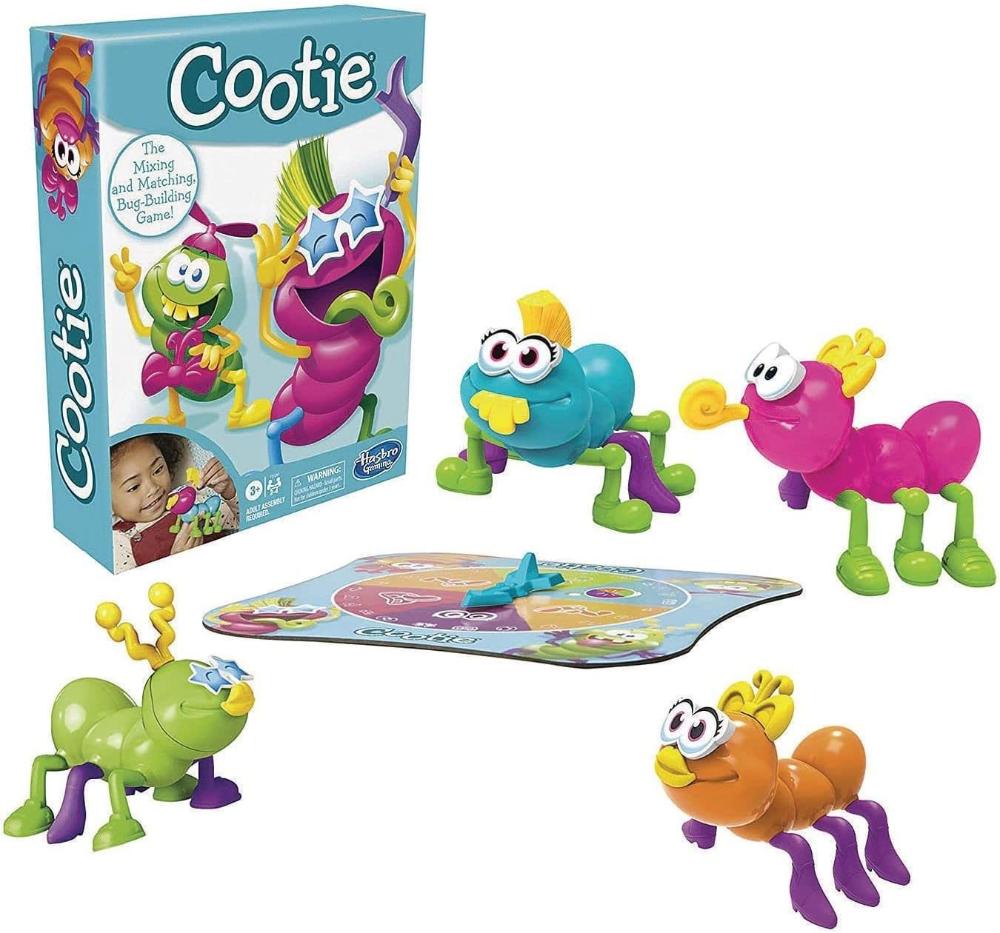 Cootie Mixing and Matching Bug-Building Game