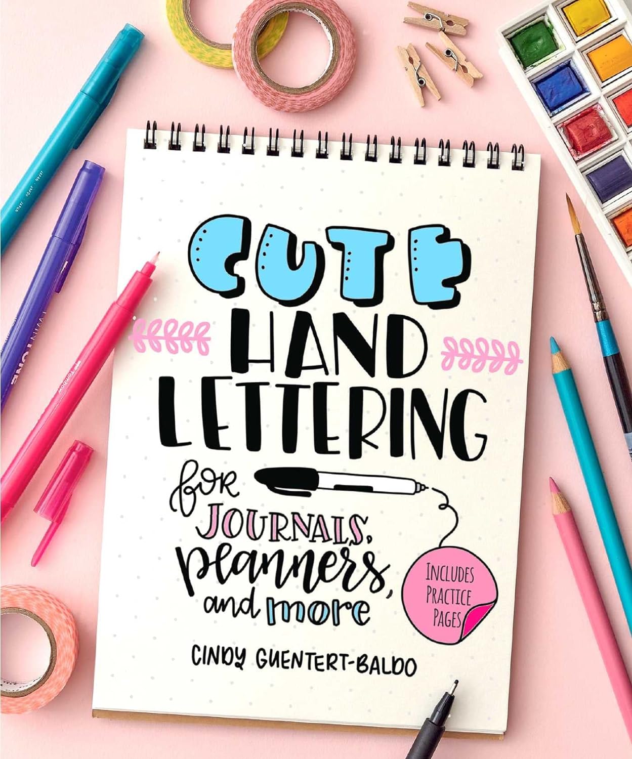 Cute Hand Lettering Book