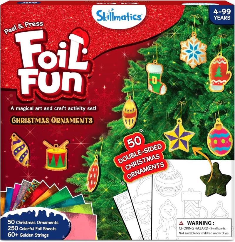 Foil Fun Christmas Ornaments