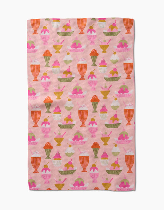 Geometry Carmelo Tea Towel