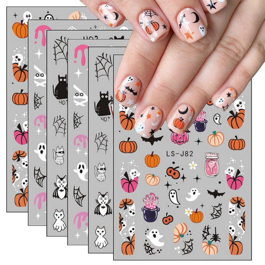 Halloween Nail Art Stickers