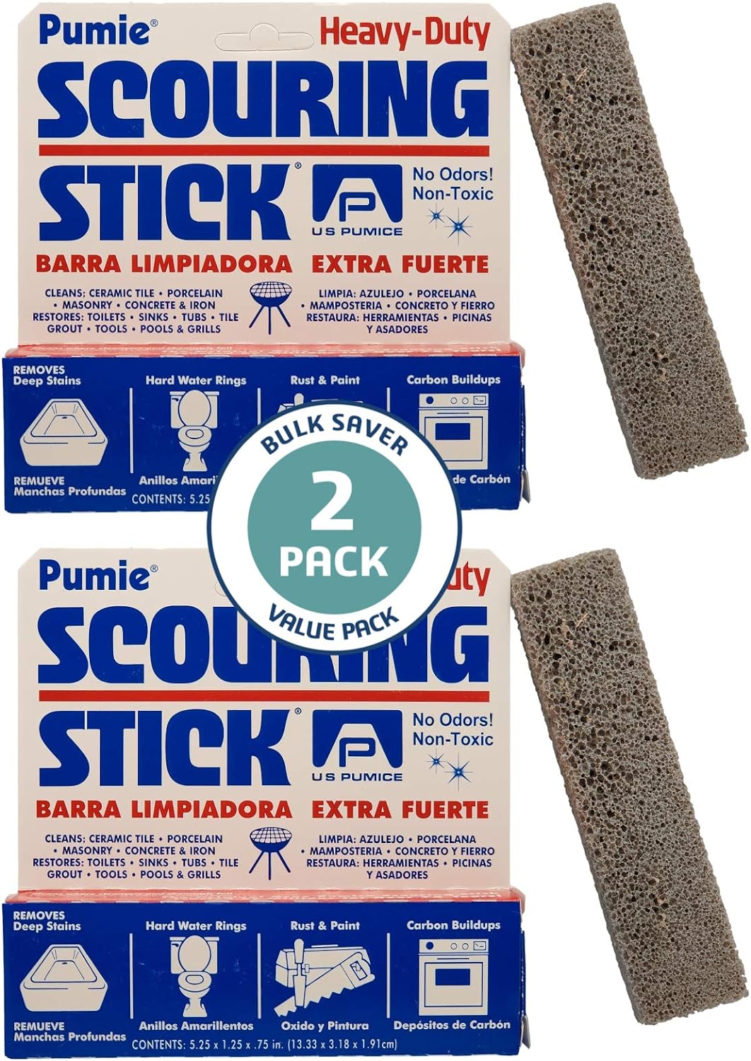 Heavy Duty Pumice Cleaning Bar