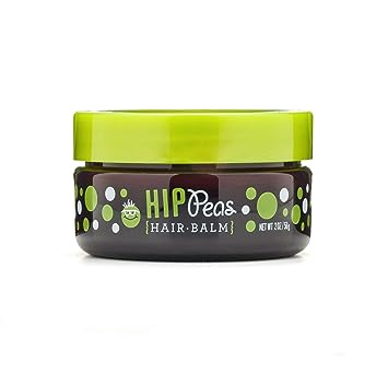 Hip Peas Natural Hair Styling Balm/Gel/Pomade - Light Hold, 2 oz jar