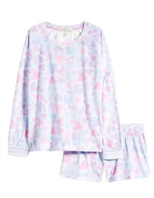 Kids' Two-Piece Relaxed Fit Short Pajamas