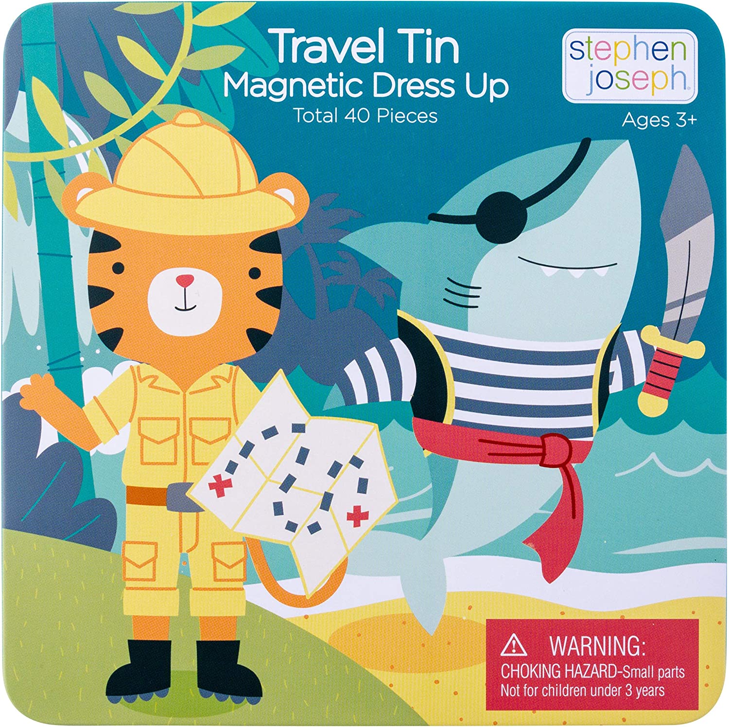 Magnetic Dress Up Travel Tin (40 pieces)