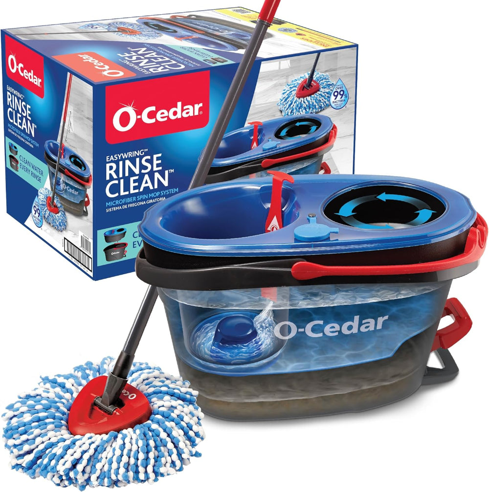 O-Cedar RinseClean Spin Mop & Bucket System