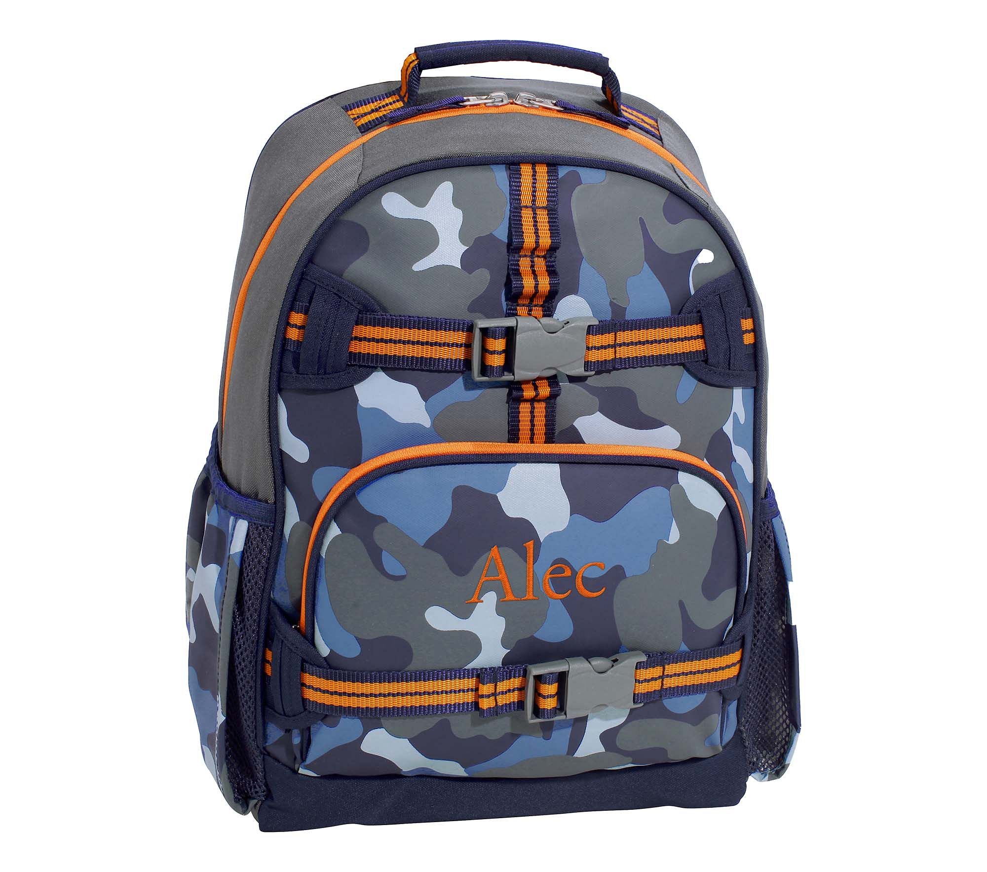 Mackenzie Blue Gray Camo Glow in the Dark Backpack