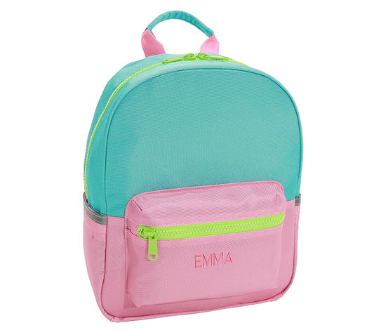 Astor Pink/Aqua Backpack