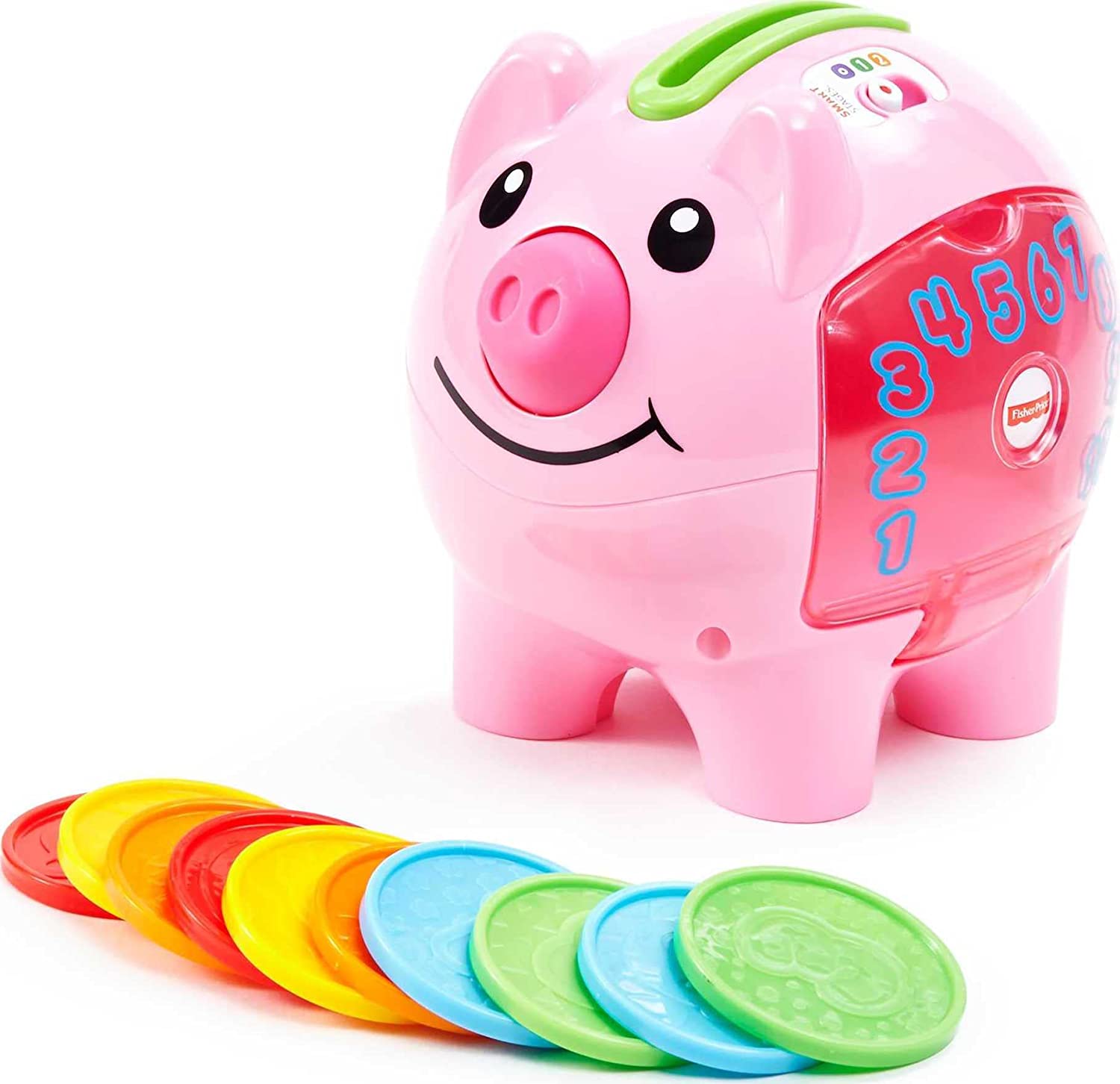 Toy Piggy Bank With Music and plastic coins