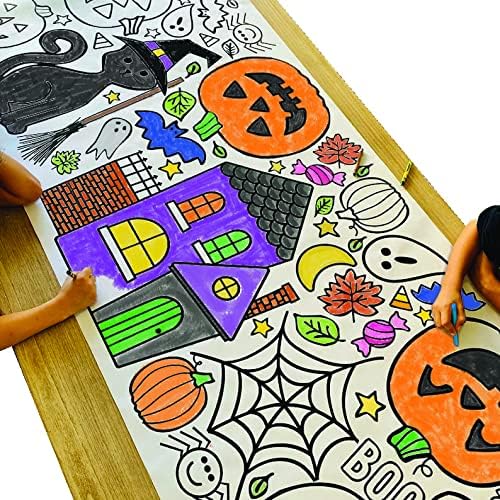 Tiny Expressions Giant Halloween Coloring Poster
