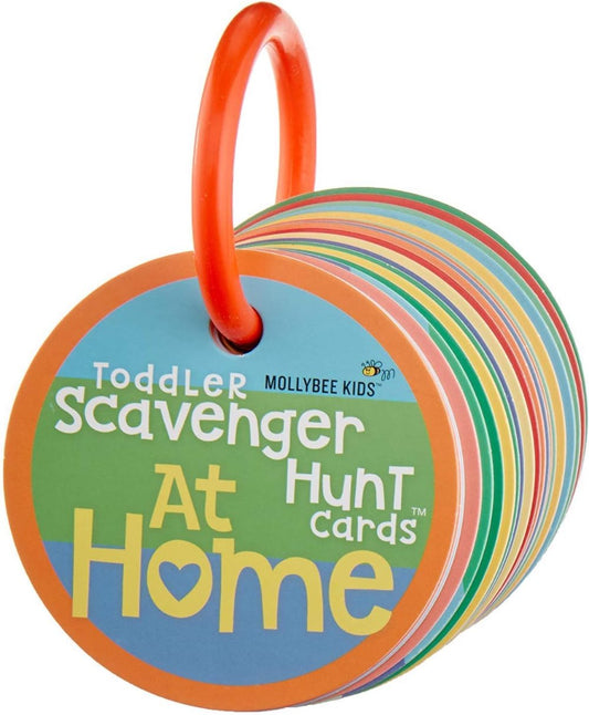 Toddler Scavenger Hunt Cards at Home