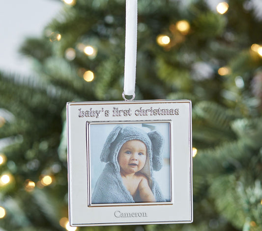 Babys First Frame Ornament